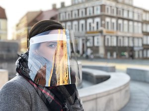 Výklopný obličejový štít TEMIDA 1424162